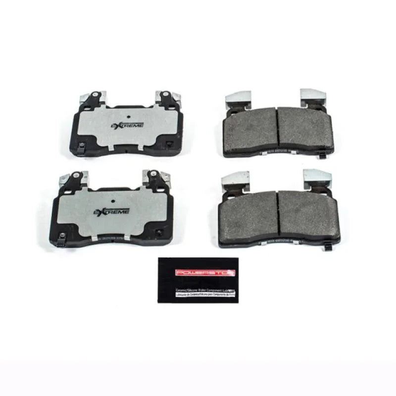 Power Stop 15-19 Cadillac CTS Front Z26 Extreme Street Brake Pads w/Hardware - Main Product View