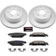 Load image into Gallery viewer, Power Stop 15-19 Cadillac Escalade Rear Z17 Evolution Geomet Coated Brake Kit - Main Product View