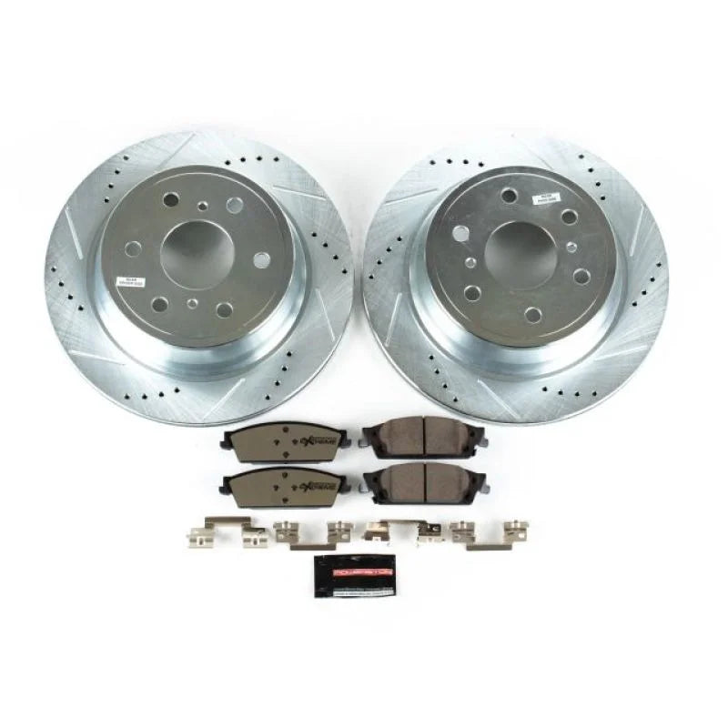 Power Stop 15-19 Cadillac Escalade Rear Z36 Truck & Tow Brake Kit - Main Product View