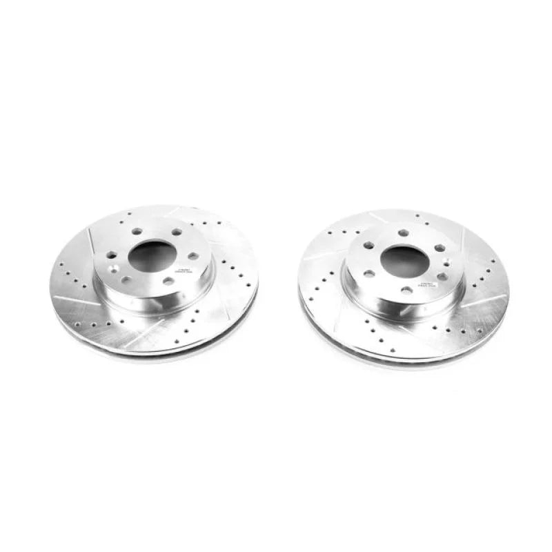 Power Stop 15-19 Chevrolet Colorado Front Evolution Drilled & Slotted Rotors - Pair - Main Product View