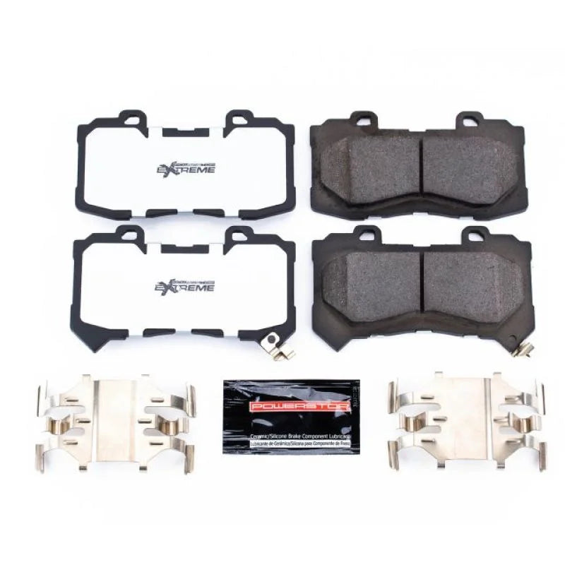 Power Stop 15-19 Chevrolet Colorado Front Z36 Truck & Tow Brake Pads w/Hardware - Main Product View