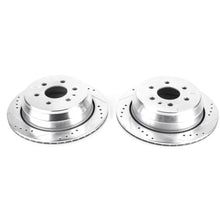 Load image into Gallery viewer, Power Stop 15-19 Chevrolet Colorado Rear Evolution Drilled &amp; Slotted Rotors - Pair - Main Product View