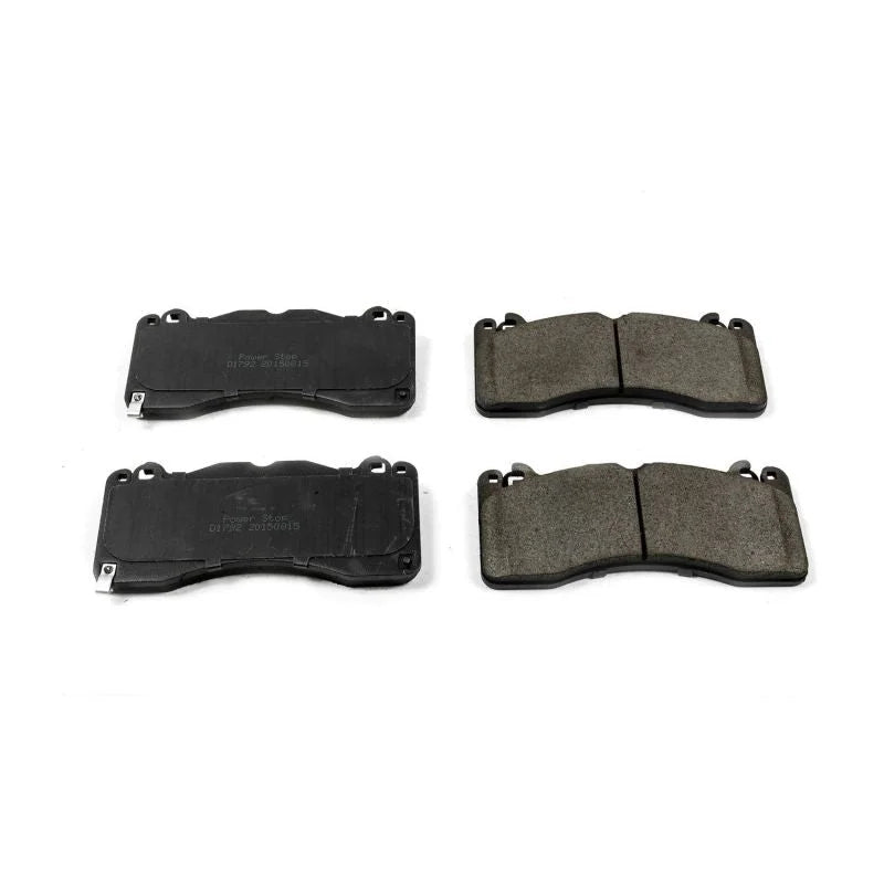 Power Stop 15-19 Ford Mustang Front Z16 Evolution Ceramic Brake Pads - Main Product View