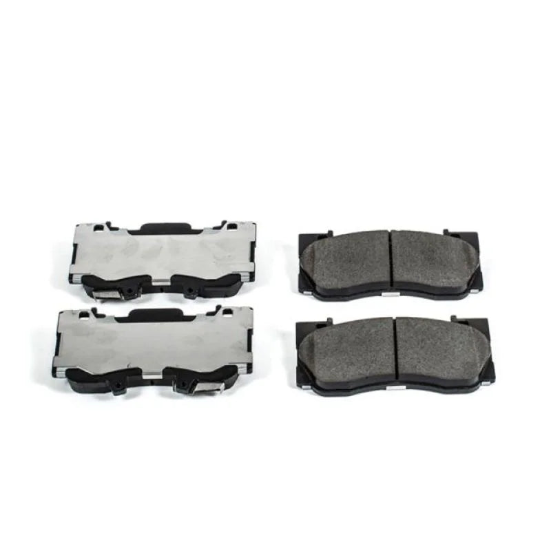 Power Stop 15-19 Ford Mustang Front Z26 Extreme Street Brake Pads w/Hardware - Main Product View