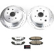 Load image into Gallery viewer, Power Stop 15-19 Subaru WRX Rear Z26 Street Warrior Brake Kit - Main Product View