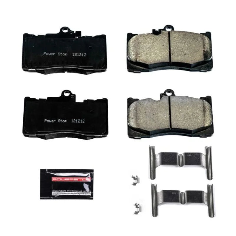 Power Stop 16-17 Lexus GS200t Front Z23 Evolution Sport Brake Pads w/Hardware - Main Product View