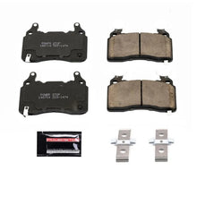 Load image into Gallery viewer, Power Stop 16-18 Cadillac CT6 Front Z23 Evolution Sport Brake Pads w/Hardware - Main Product View