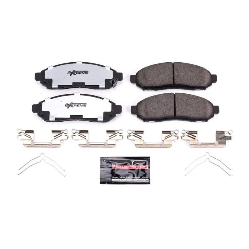 Power Stop 16-18 Chevrolet City Express Front Z36 Truck & Tow Brake Pads w/Hardware - Main Product View