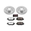 Load image into Gallery viewer, Power Stop 16-18 Fiat 500X Rear Z36 Truck &amp; Tow Brake Kit - Main Product View