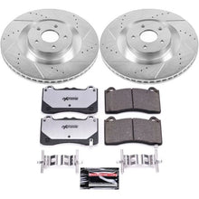 Load image into Gallery viewer, Power Stop 16-18 Ford Focus Front Z26 Street Warrior Brake Kit - Main Product View