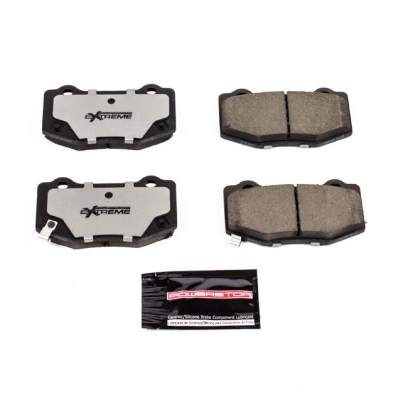 Power Stop 16-19 Cadillac ATS Rear Z26 Extreme Street Brake Pads w/Hardware - Main Product View
