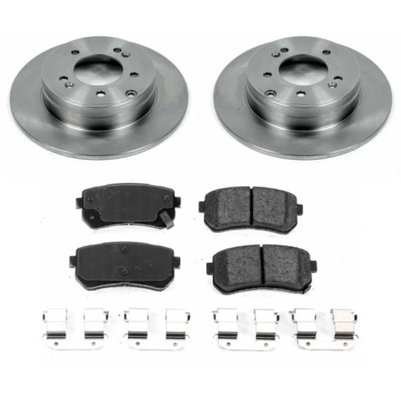 Power Stop 16-19 Hyundai Sonata Rear Autospecialty Brake Kit - Main Product View