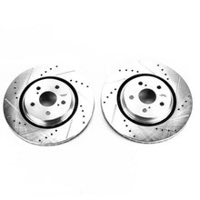 Load image into Gallery viewer, Power Stop 16-19 Lexus RX350 Front Evolution Drilled &amp; Slotted Rotors - Pair - Main Product View