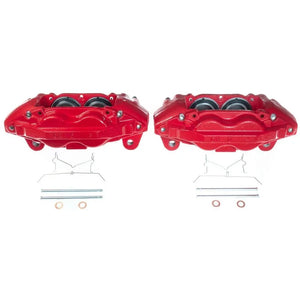 Power Stop 16-21 Toyota Sequoia Front Red Calipers - Pair - Main Product View