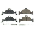 Load image into Gallery viewer, Power Stop 17-18 Audi A4 Front Z17 Evolution Ceramic Brake Pads w/Hardware - Main Product View