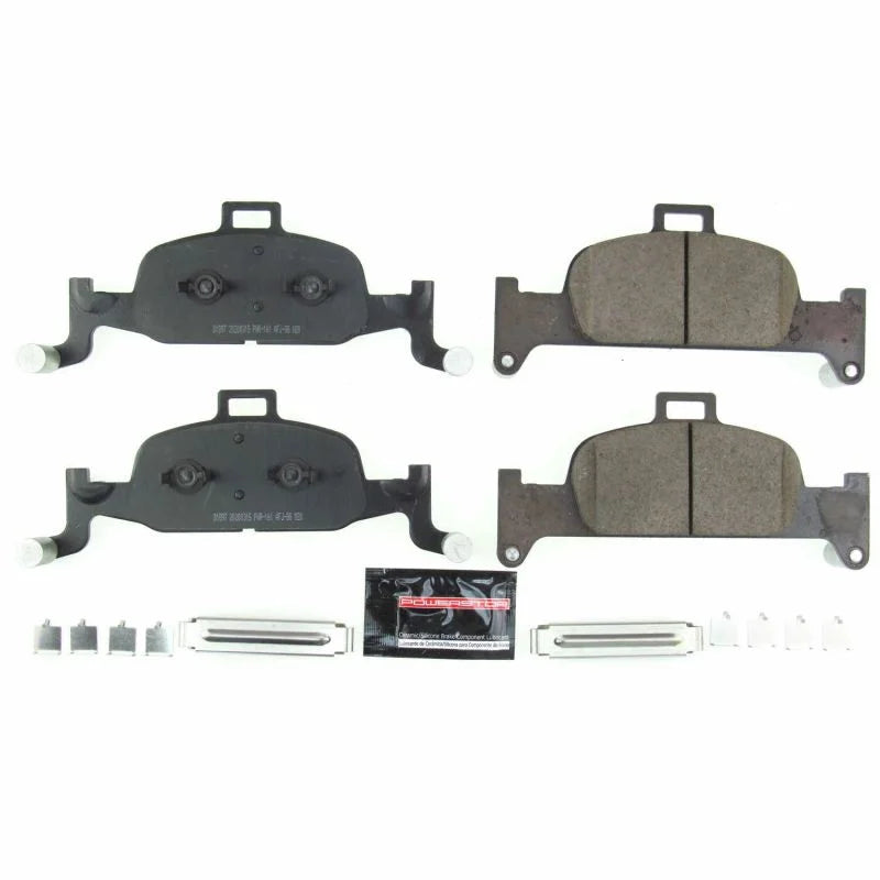 Power Stop 17-18 Audi A4 Front Z23 Evolution Sport Brake Pads w/Hardware - Main Product View