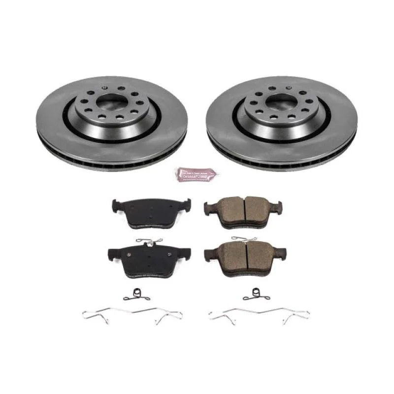 Power Stop 17-18 Audi RS3 Rear Autospecialty Brake Kit - Main Product View