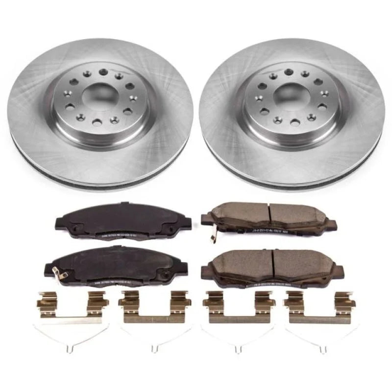 Power Stop 17-18 Cadillac XT5 Front Autospecialty Brake Kit - Main Product View