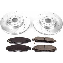 Load image into Gallery viewer, Power Stop 17-18 GMC Acadia Front Z23 Evolution Sport Brake Kit - Main Product View