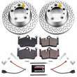 Load image into Gallery viewer, Power Stop 17-18 Porsche 718 Boxster Rear Z23 Evolution Sport Coated Brake Kit - Main Product View