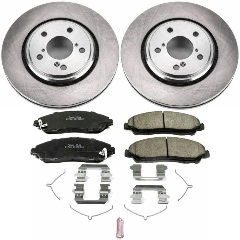 Power Stop 17-19 Acura MDX Front Autospecialty Brake Kit - Main Product View