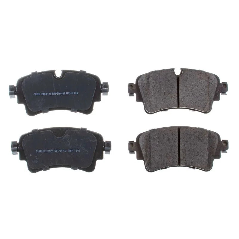 Power Stop 17-19 Audi A4 Rear Z16 Evolution Ceramic Brake Pads - Main Product View