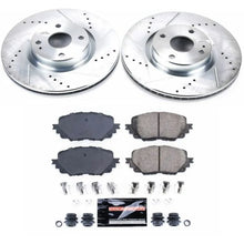 Load image into Gallery viewer, Power Stop 17-19 Fiat 124 Spider Front Z23 Evolution Sport Brake Kit - Main Product View