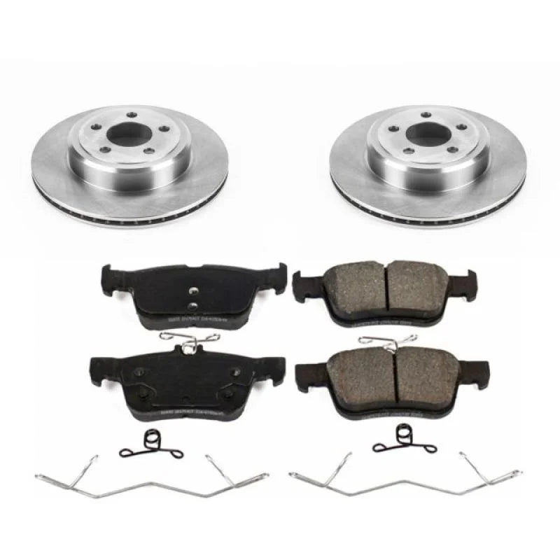 Power Stop 17-19 Ford Escape Rear Autospecialty Brake Kit - Main Product View