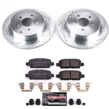 Load image into Gallery viewer, Power Stop 18-19 Infiniti Q50 Rear Z23 Evolution Sport Brake Kit - Main Product View
