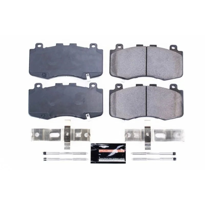 Power Stop 18-19 Jeep Grand Cherokee Front Z23 Evolution Sport Brake Pads w/Hardware - Main Product View