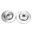 Load image into Gallery viewer, Power Stop 18-19 Jeep Wrangler Front Evolution Drilled &amp; Slotted Rotors - Pair - Main Product View