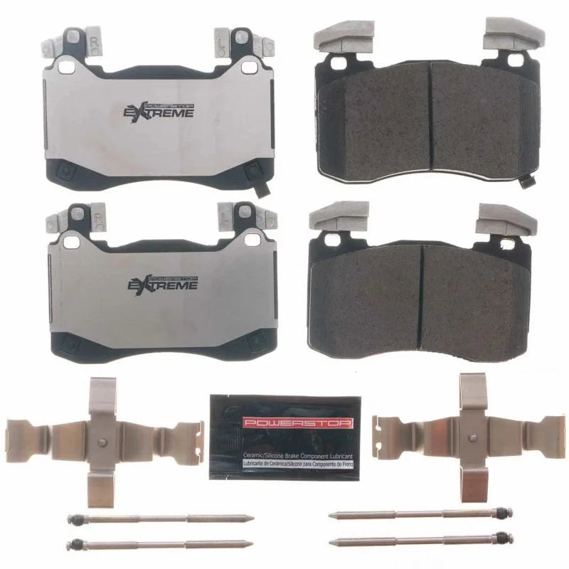 Power Stop 18-19 Kia Stinger Front Z26 Extreme Street Brake Pads w/Hardware - Main Product View
