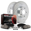 Load image into Gallery viewer, Power Stop 18-19 Nissan 370Z Rear Z23 Evolution Sport Brake Kit - Side View