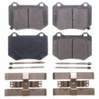 Load image into Gallery viewer, Power Stop 18-19 Subaru WRX STi Rear Z17 Evolution Ceramic Brake Pads w/Hardware - Main Product View