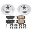 Load image into Gallery viewer, Power Stop 18-19 Toyota Camry Rear Z17 Evolution Geomet Coated Brake Kit - Main Product View
