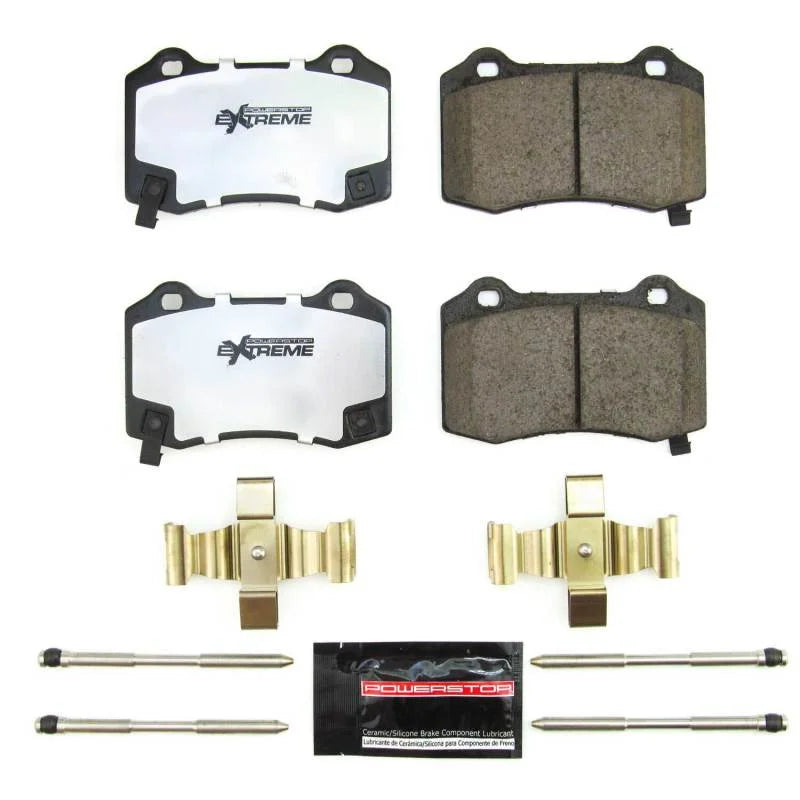 Power Stop 18-21 Jeep Grand Cherokee Rear Z26 Extreme Street Brake Pads w/Hardware - Additional View 6
