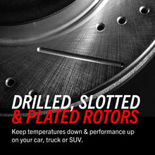Load image into Gallery viewer, Power Stop 19-20 Chevrolet Silverado 1500 Rear Evolution Drilled &amp; Slotted Rotors - Pair - Back View