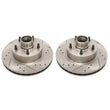 Load image into Gallery viewer, Power Stop 1990 Chevrolet Caprice Front Evolution Drilled &amp; Slotted Rotors - Pair - Main Product View