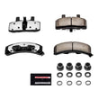 Load image into Gallery viewer, Power Stop 1993 Cadillac 60 Special Front Z36 Truck &amp; Tow Brake Pads w/Hardware - Main Product View
