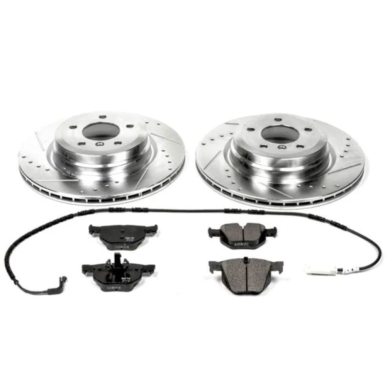 Power Stop 2006 BMW 330i Rear Z23 Evolution Sport Brake Kit - Main Product View