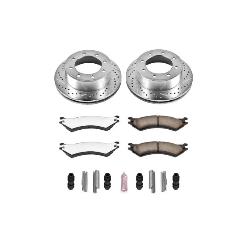 Power Stop 2007 Ford E-150 Rear Z36 Truck & Tow Brake Kit - Main Product View