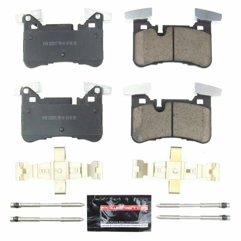 Power Stop 2012 Mercedes-Benz C63 AMG Rear Z23 Evolution Sport Brake Pads w/Hardware - Main Product View