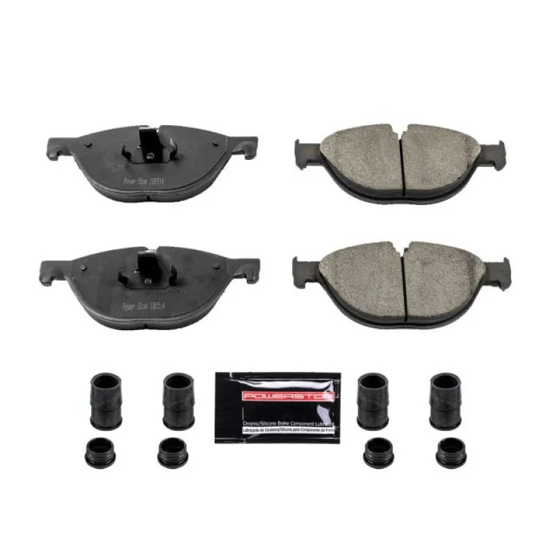 Power Stop 2013 BMW 528i Front Z23 Evolution Sport Brake Pads w/Hardware - Main Product View