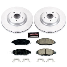 Load image into Gallery viewer, Power Stop 2013 Infiniti JX35 Front Z17 Evolution Geomet Coated Brake Kit - Main Product View