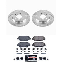 Load image into Gallery viewer, Power Stop 2015 Hyundai Sonata Rear Z23 Evolution Sport Brake Kit - Main Product View