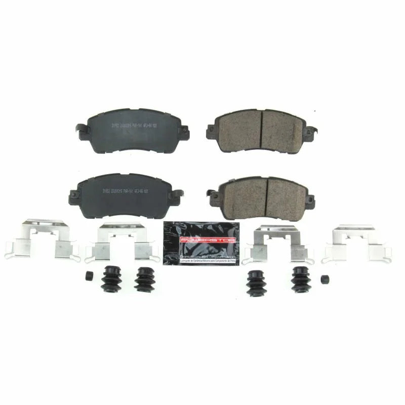 Power Stop 2016 Scion iA Front Z23 Evolution Sport Brake Pads w/Hardware - Main Product View