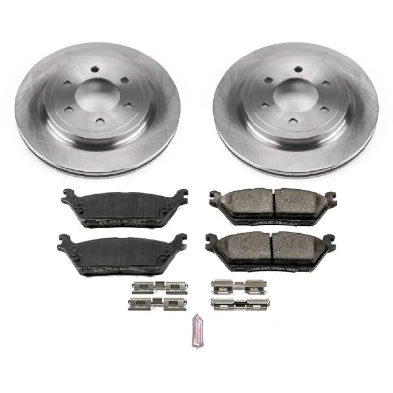 Power Stop 2018 Ford Expedition Rear Autospecialty Brake Kit - Main Product View