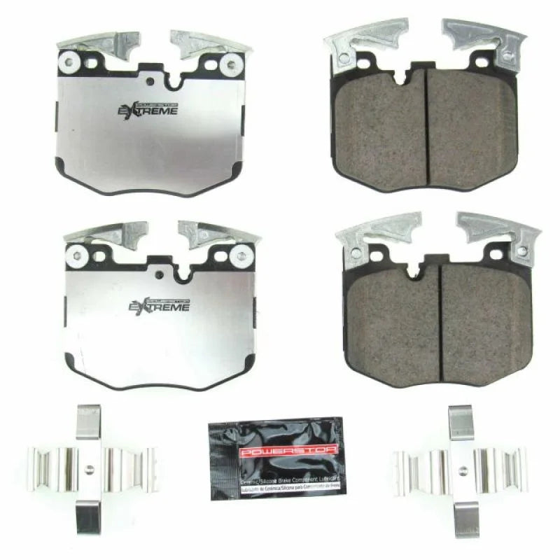 Power Stop 2019 BMW 330i Front Z26 Extreme Street Brake Pads w/Hardware - Main Product View