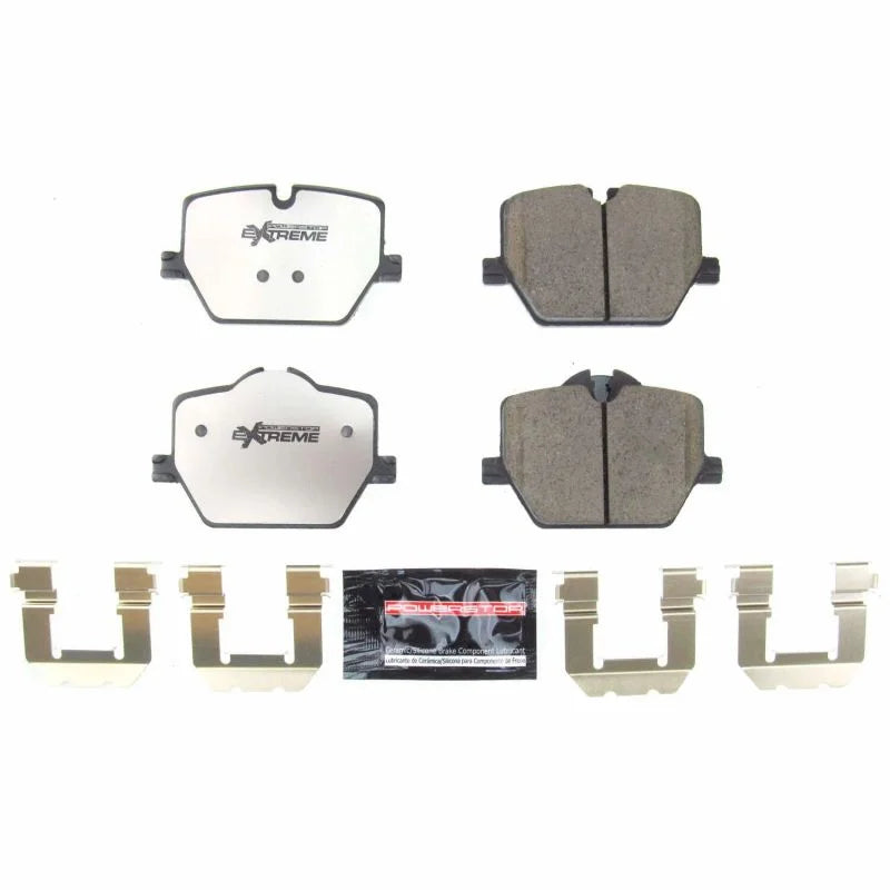 Power Stop 2019 BMW 330i Rear Z26 Extreme Street Brake Pads w/Hardware - Main Product View