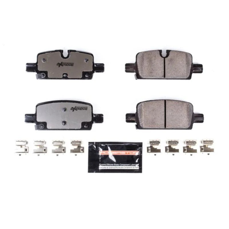 Power Stop 2019 Chevrolet Silverado 1500 Rear Z36 Truck & Tow Brake Pads w/Hardware - Main Product View